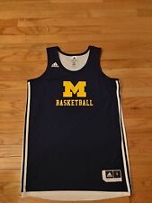 Michigan Wolverines NCAA Adidas Women's Team Issued Used Basketball Jersey