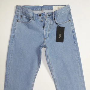 $225 NEW Rag & Bone Jeans in Indigo W29" x L32" Fit 2 SLIM 95% Cotton - Picture 1 of 12