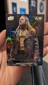 Chris Jericho 2023 Upperdeck AEW Pyro Refractor Trading Card  - Picture 1 of 2