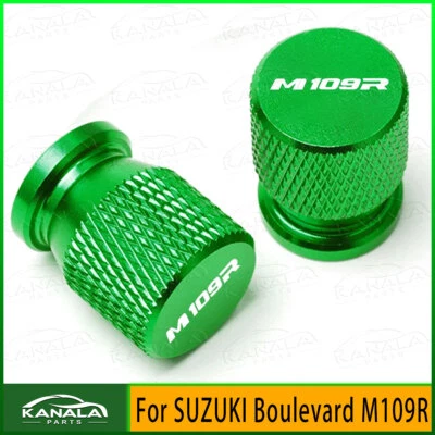 LOGO M109R Accessories Tire Valve Aluminum Covers For SUZUKI Boulevard M109R Foto 1 de 4