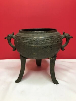 Soporte de incienso Ding trípode japonés Foto 1 de 4