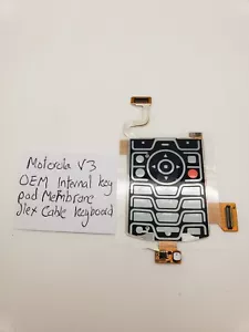 New Motorola V3 OEM Internal Keypad Membrane Flex Cable Keypad UK3POST - Picture 1 of 5
