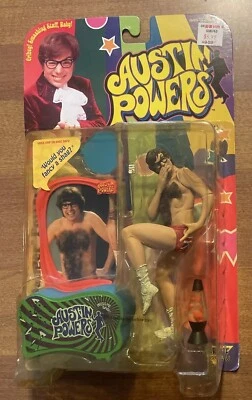 Figura de acción McFarlane Austin Powers 1999 Austin "Danger" Powers de colección nueva en caja Foto 1 de 3