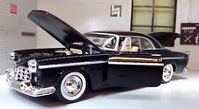 1955 Chrysler C300 Noir 1/24 Voiture Miniature par MotorMax 73302