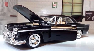 G LGB 1:24 Scale 1955 Model Chrysler Black C300 Hemi V8 Motormax Car in black - Picture 1 of 12