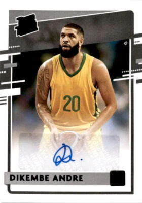 2021 Panini Chronicles #RR-DAN Dikembe Andre Donruss Auto - Image 1 of 2