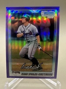 RIANN SPANJER-FURSTENBURG 2010 Bowman Chrome PURPLE REFR ROOKIE #203/899 - NM/MT - Picture 1 of 2