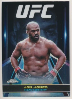 SUG-1 JON JONES 2024 Topps Chrome UFC SUPERGIANT - Image 1 of 2