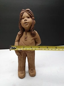 Lee Bortin 70er Jahre Hippie Mädchen Figur - Bild 1 von 12