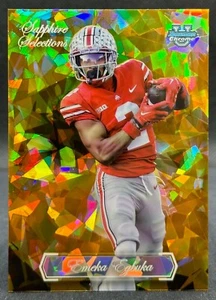 2023 Bowman Chrome U Sapphire Emeka Egbuka Gold Sapphire Selections #09/50 - Bild 1 von 3
