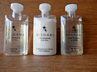 3 x Bvlgari Eau Parfum Au the Blanc 2/2,5 Unzen Shampoo + 1 Conditioner kostenloser Versand