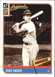 2002 Donruss Originals What If 1980 #25 Duke Snider
