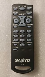 Genuine Sanyo Model FXTG Remote Control Tested - Picture 1 of 1
