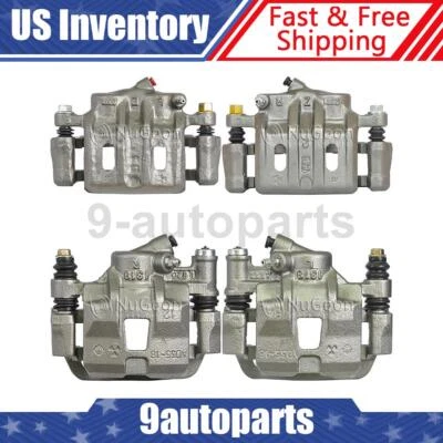 Pinzas de freno de disco delanteras traseras con soporte para Dodge Stealth 1991-1996 4 un. Foto 1 de 4