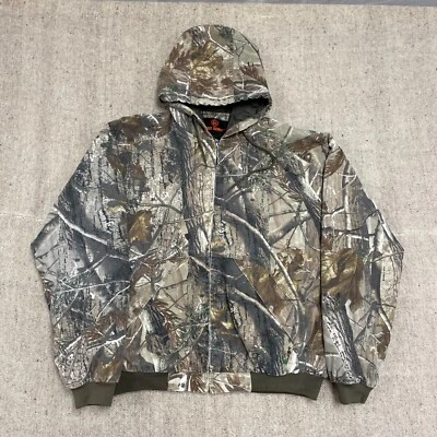 REALTREE hunter jacket mens xl brown Camo woods - Image 1 of 4