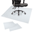 Clear Chair Mat Home Office Computer Desk Floor Carpet  Non-slippvc Rug Roxbv