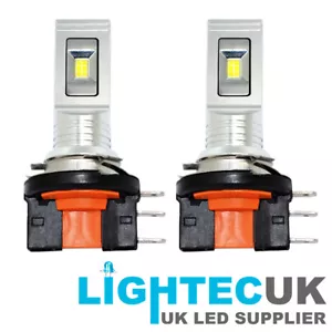 H15 WHITE CANBUS ERROR FREE HIGH BEAM DRL CSP SEOUL LED HEADLIGHT BULB 120W UK - Picture 1 of 6