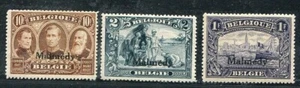 D439976 Belgian Occupation Germany Malmédy MNH 3 values - Picture 1 of 2