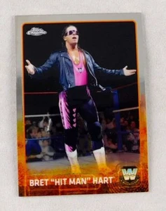 Bret Hit Man Hart WWE Wrestling Trading Card WWE Topps Chrome Bonus #79 - Bild 1 von 4