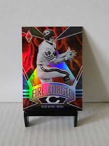 2020 Panini Phoenix Fire Forged Mike Ditka #1 SILVER HOLO REFRACTOR sp
