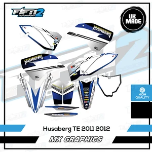 Husaberg graphics Kit TE 125 250 300 2011 2012 stickers '11 '12 decals kit - Picture 1 of 1