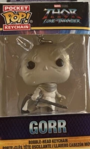 Funko Pocket Pop! Figura Llavero Cabeza Bobble Gorr Amor y Trueno Marvel Thor - Imagen 1 de 1