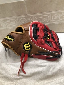 Wilson A550 Boys 11.5” Soft And Flexible Baseball Glove Right Hand Throw NWOTags - Picture 1 of 21