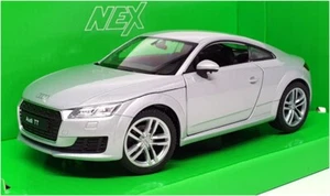 Welly NEX 1/24 Scale Diecast 24057W - 2014 Audi TT Coupe - Silver - Picture 1 of 5