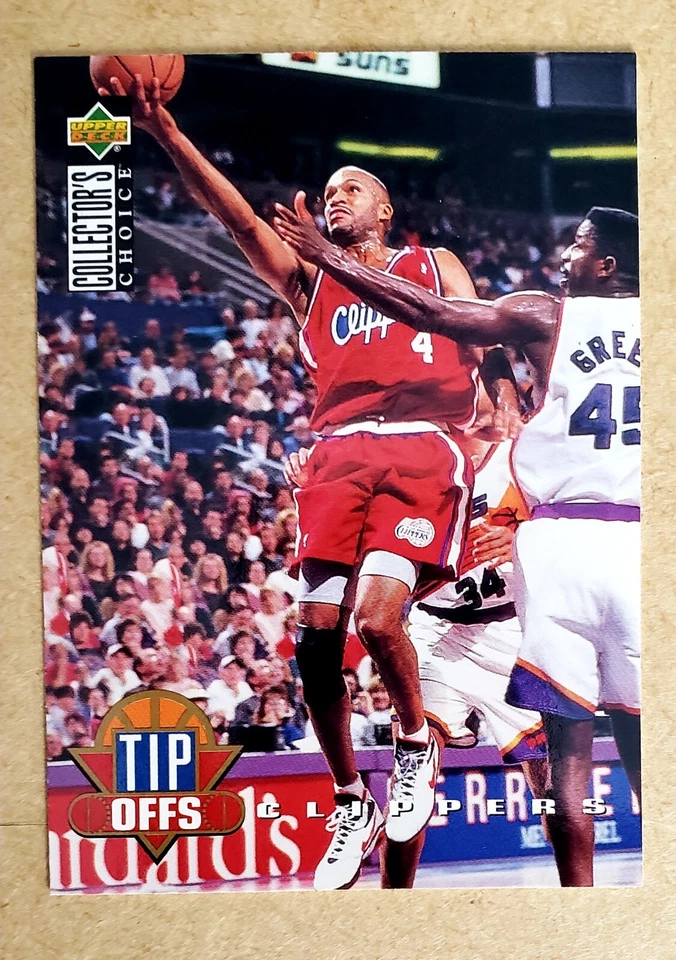 1994-95 Collector's Choice Clippers Basketball Card #177 Ron Harper TO - Image 1 of 4