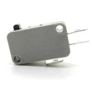 5 x Gray Micro Limit Switch Momentary SPDT NO-COM-NC Snap Action Heavy Duty 8A - Picture 1 of 4