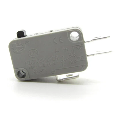 5 x Gray Micro Limit Switch Momentary SPDT NO-COM-NC Snap Action Heavy Duty 8A - Image 1 of 4