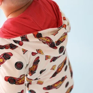 NWT Posh Peanut Boys Retro Hot Wheels Reversible Jacket Size 3-4T - Picture 1 of 8