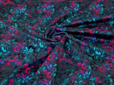 Minerva Exclusive Boudoir Bouquet Cotton Sateen Fabric - POD - per metre