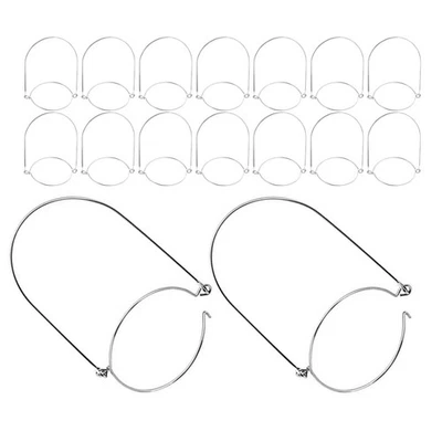  24 PCS Accessori Per Conserve Da Cucina Maniglie Acciaio Inossidabile - Immagine 1 di 4