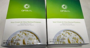 Optavia SOUR CREAM & CHIVE MASHED POTATOES 7 Pks Per Box Best By 2025 FREE SHIP - Picture 1 of 4