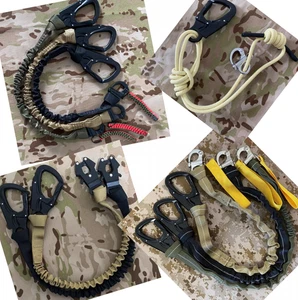 Seal tactical fast hang rope bimetallic buckle waist quick release safety rope - Picture 1 of 24