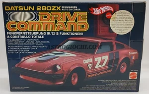 MATTEL HOT WHEELS DRIVE COMMAND DATSUN 280 ZX BATTERY RADIO CONTROL 1978 NEW - Picture 1 of 12