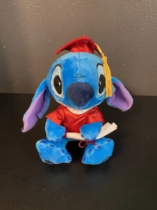 Disney Stitch Graduation Plush Cap & Gown Diploma Stuffed Animal Toy Gift - Picture 1 of 11