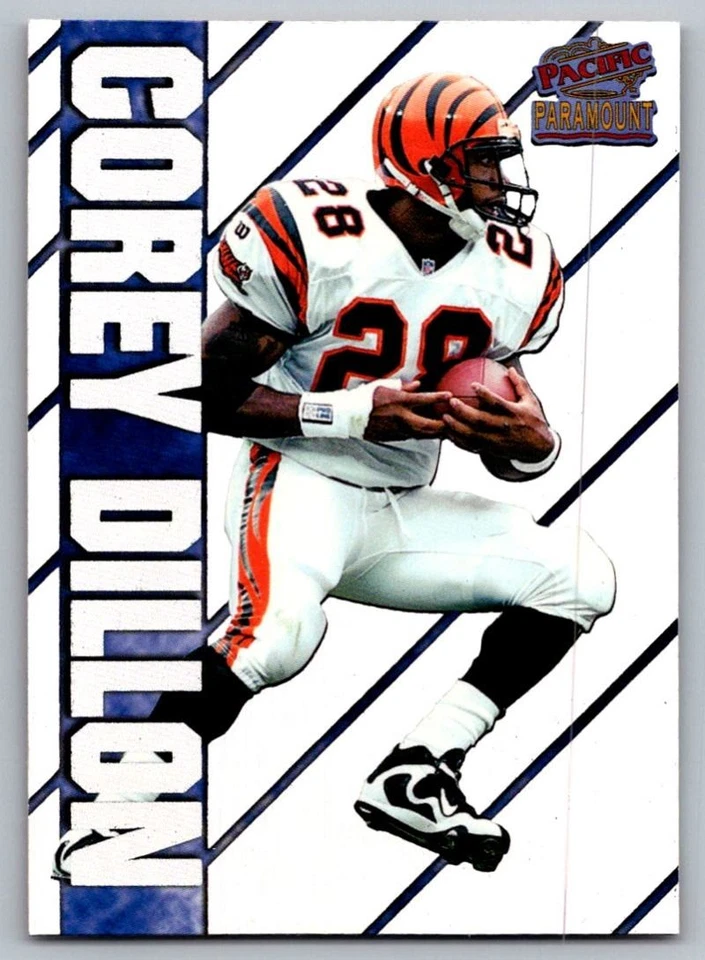 1998 Pacific Corey Dillon Cincinnati Bengals #4 - Image 1 of 2