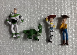 Disney Pixar TOY STORY 1 2 3 4 FIGURINES CAKE TOPPER SET WOODY BUZZ JESSIE REX - Picture 1 of 13
