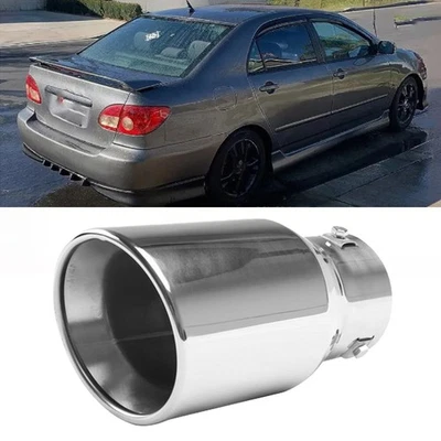 For Toyota LEAF Exhaust Pipe Tip Rear Tail Throat Muffler Stainless - Image 1 of 4