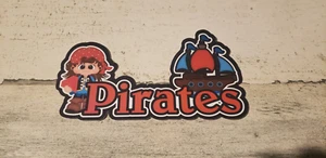 Printed scrapbook page title Pirates-Girl - Picture 1 of 1