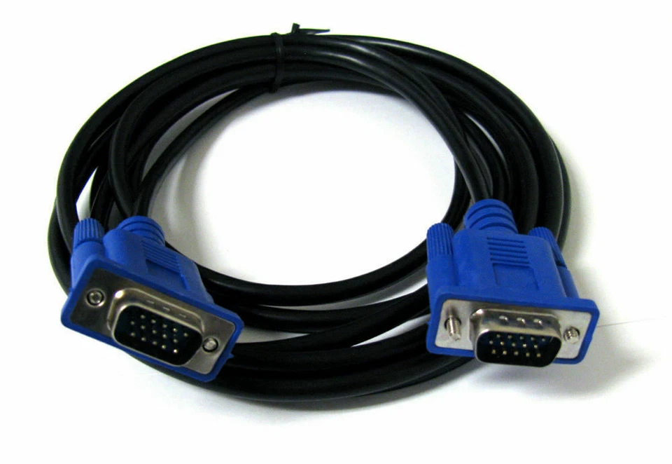6FT HD15 MALE to MALE VGA SVGA VIDEO CABLE - Image 1 of 1