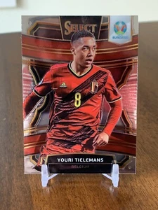 Youri Tielemans Belgian 2020 Select UEFA EURO Soccer Terrace Base Card #30 - Picture 1 of 2