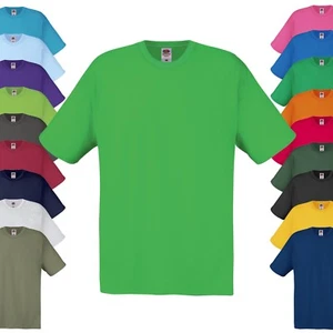 Fruit of the Loom Original T, leichtes Herren T-Shirt, Kurzarm Rundhals F110 - Bild 1 von 26