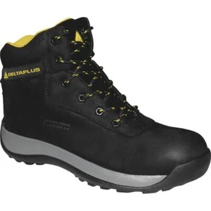 Delta Plus Saga S3 Herren Schwarz Nubuk Verbund Zehen-/Zwischensohle Sicherheit Arbeitsstiefel - Bild 1 von 4