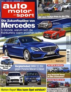 AUTO MOTOR und SPORT Heft 8 02.04.2015 - Bild 1 von 1