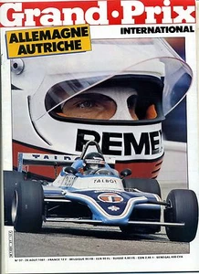 GRAND PRIX INTERNATIONAL n°37 GP ALLEMAGNE & AUTRICHE 1981 - Imagen 1 de 1