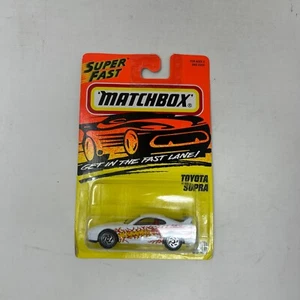 Matchbox Superfast Toyota Supra weiß 1995 neues Modell JDM 1st Year Casting - Bild 1 von 2