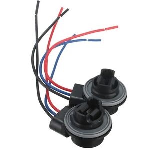 3157 3156 LED Bulb Socket Harness Turn Signal Light Harness Wire Plug Adapter